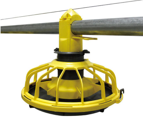 Πλαστικός εξοπλισμός πτηνοτροφικής γραμμής τροφοδοσίας πουλερικών 1 έτος Εγγύηση