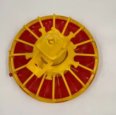 Τροφοδότης πουλερικών 360 μοιρών 5-10 Birds Water Nipple Drinker Chicken Feeder