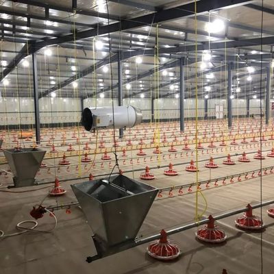 Αυτόματο σύστημα τροφοδοσίας κοτόπουλου 380V Dia.45 mm Μήκος 3040mm