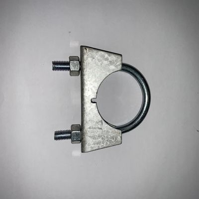 Προσαρμογή γαλβανιζέ σέλες σωλήνα τύπου U 75mm Σφιγκτήρας σέλας σωλήνα τροφοδοσίας πουλερικών