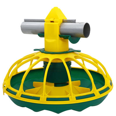 Πτηνοτροφία Automatic Chicken Feeding Pan System Γραμμή διατροφής για κοτόπουλα κρεατοπαραγωγής