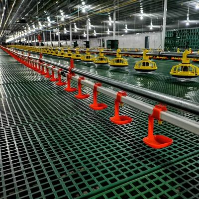 Ρυθμιζόμενο σύστημα τροφοδοσίας κρεατοπαραγωγής θηλής Hot gavanized Hopper