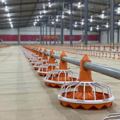 Dia 45mm Εξοπλισμός Πτηνοτροφικής Φάρμας Τροφοδοσίας Σωλήνας Γαλβανισμένος Χάλυβας για Προϊόντα Κοτόπουλου