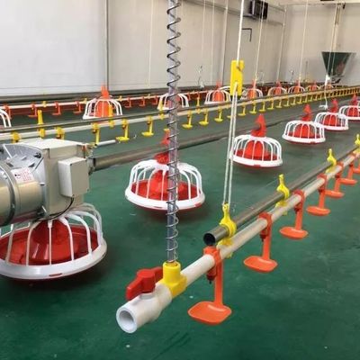 Σύστημα τροφοδοσίας κρεατοπαραγωγής 14 Grid 16 Grid από πλαστικό και γαλβανισμένο χάλυβα