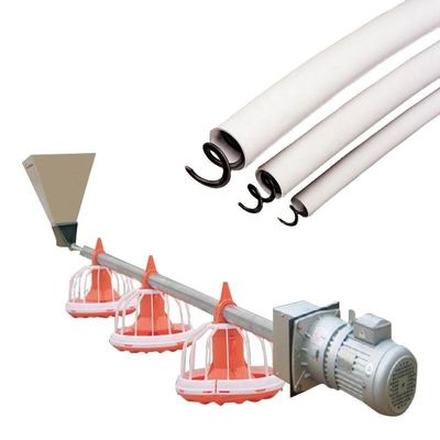 Ζεστό πότης και τροφοδότης για πουλερικά, προσαρμοσμένο υλικό