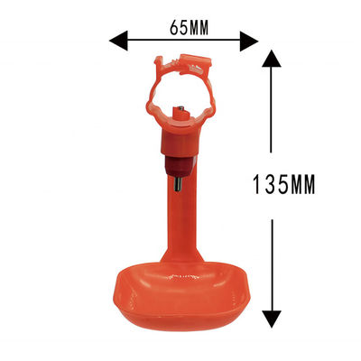 Εξατομικευμένο σύστημα πόσιμου τροφοδοσίας πουλερικών Drinker Polypropylene Nipple Drinking System